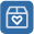 icon of heart on box